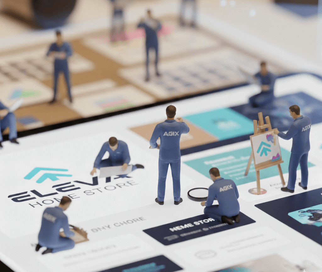 Ilustração da solução de Branding Corporativo