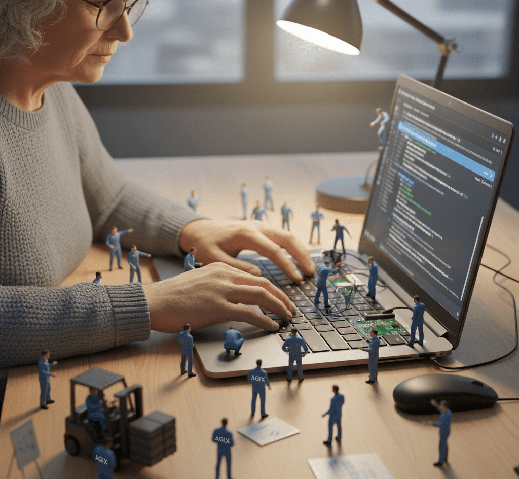 Ilustração da solução de Suporte Técnico Pessoal